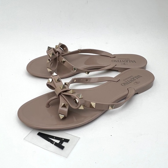 VALENTINO GARAVANI Rockstud Jelly Thong sz 8 - Picture 5 of 12